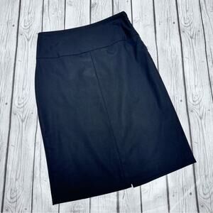 Banana Republic Black Midi Pencil Skirt Size 4
